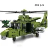 Transformation toys Robots Sembo Military vehicles model kit swat team tank plane Aircraft Soldiers minifig building blocks DIY brick kids World war 2 231010