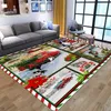 Christmas Decorations Dog Printed Rug Large Living Room Washable Anti-slip Carpets Home Entrance Mat Hall Christmas Home Decor Cosiness Carpet