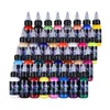 Nagellak OPHIR Airbrush Acrylverf voor één fles DIY-inkt Airbrush Acrylpigment voor modelschoenen Leer 32 kleuren voor keuze TA005 231011