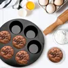 Moules de cuisson 7 pouces Muffin Cupcake Silicone Pan pour pâtisserie ronde moule Air friteuse four à micro-ondes plateau à gâteau 231011