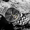 Zegarwatch Aesop Flying Tourbillon Skeleton zegarek dla mężczyzn mechaniczny luksusowy szafir Wodoodporna firma