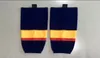 New Ice hockey socks training socks 100 polyester practice socks hockey equipment BLACK6289181