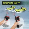 ElectricRC Boats RC Boat High Speed Motorboat Waterproof 24G Radio Controlled Racing Ship Electric Speedboat Toys for Adults and Kids 231010