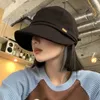 Berets Comfortable All-day Wear Hat Ladies Corduroy Stylish Women's Sboy Beret Versatile Winter For