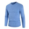 Maglioni da uomo Slim Fit Casual Modello a rombi Maglione lavorato a maglia Girocollo Pullover Maglieria taglie forti