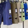 Herr shorts mäns topstonex casual sport lösa cp sweatpants trendiga plagg dyed198r