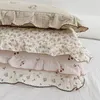 Bedding Sets Baby Pillowcase Floral Print Cotton Muslin born Pillow Case Cover for 30x50cm 48x74cm 231010