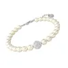 Swarovskis Bracelet Designer Jewels Original Quality Remix Pearl Bracelet Women's Fashion Elegant Temperament Casual Use Of Elements Crystal Bracelet