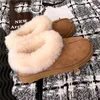 Stiefel Australien Klassische Designer für Mode Frauen Damen Schneestiefel Großhandel Ultra Mini Plateau Booties Winter Wildleder Wolle Damen Warme Pelz Stiefeletten Q231012