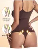 Sömlös formkläder skummar bodysuit kvinnor mage kontroll body shaper fajas colombianas midje tränare bantning underkläder faja korsett