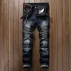 メンズジーンズプラスサイズ30-38ファッション2021デニムクラシックスリムデザイナーパンツ衣類253J