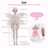 Dolls Fantasy Angel 14 Bjd Doll Sue MSD żywica Forest Is Elf w stylu elfy Figure Figure 231011