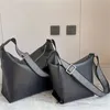 Loeve Hammock hobo borsa ascellare grande designer cerniera in pelle liscia Borse a tracolla borsa a tracolla per laptop di grande capacità 10A realizzata a mano Anagram Emb L8N0 #