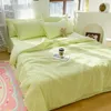 Bedding sets Bubble Gauze Summer Comforter Sets Soft Skin Friendly Breathable Thin Blanket Washable Cooling Air conditioned Quilt 231010