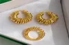European And American Spring Gold Earrings Stud Niche Design HighEnd Light Luxury Fashion Tide Brand Retro Wild Jewelry Gift8260294