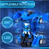 Electric/Rc Car Rc Toy Remote Control Car Toys Hobby Robot Cars Deformation Transforming Racing Transformation Vehicle Toys Gifts Elec Dhpmc