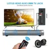 Barre de son Barre de son Haut-parleur Bluetooth Home Cinéma TV Barre de son Mini système avec télécommande Double connexion filaire et sans fil Surround 3D