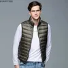 Men's Vests 2023 Men Spring Autumn Down Vest Jackets Lightweight Packable Puffer Sleeveless Coats 231011