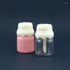 Storage Bottles Fashion Empty Lip Gloss Tubes With Wands Cute Bottle 8ML 50pcs Shaped Pink Clear Glaze Container Unique Packaging