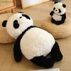 Decorazioni natalizie 25-70 cm Simpatico panda grande peluche Animali per bambini Compleanno Regali di Natale Giocattoli di cartone animato Grandi sul letto