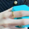 Solitaire Ring Europe S 925 Sterling Silver Zircon Rope Knot Ring Fashion Simple Brand Luxury Banket Top Jewelry 230109307y