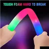 LED Rave Toy Glow Sticks BK Toy Jy 4Th Party Supplies Led Foam Stick com 3 modos Colorf piscando brilhando no escuro para casamento Rave Dhqa7