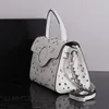 Crossbody Mini Shoulder Shopping Rivet Bags Tote Handbags Underarm Bag Women Handbag Purse Clutch Flip Wallet Fashion Letters Adjustable strapp
