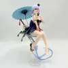 Mascot kostymer 25 cm genshin påverkar kamisato ayaka anime figur genshin påverkan paimon/klee/qiqi action figur zhongli figurer vuxna dockleksaker