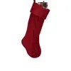Boże Narodzenie wełniane wełniane skarpetki 14*46 cm Ozdoba drzewa świątecznego Święta Cukierki Bag Dift Dift Socks Prop Socks Party Wiselant Dekoracje