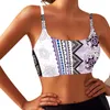 Dames Tanktop Polynesische Tribal Pohnpei Totem Tatoeageafdrukken Sneldrogend Comfortabel Sport-bh's Sexy Zwart en groen Yoga beha Dame Vakantie