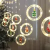 2023 Luci di Natale Forniture per decorazioni a LED Luci dell'albero di Natale Ornamento di Natale Stringa per tenda luminosa appesa Navidad G1011