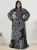 Plus size Dresses Wmstar Plus Size Party Dresses for Women Fall Clothes Long Sleeve Printed Africa Maxi Long Dress Wholesale Drop 231011