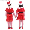 Kostium motywu Dzieci świąteczne elf cosplay przyjdź Święty Mikołaj wykonuj sukienki Pełne set przyjęcie Bożego Narodzenia przychodzi dla dzieci T231011