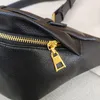 10a högkvalitativ mini bumbag designer midjepåse fanny pack bruna blommor mens väskor läder crossbody purses messenger män läder handväska m44336 m43644 m44812