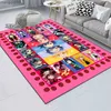 Decoraciones navideñas, alfombras de Anime para sala de estar, alfombras de dormitorio, alfombra antideslizante para salón nórdico, alfombra grande Retro para el hogar