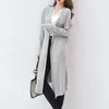 Kadın Sweaters Sonbahar Yaz Kadınlar Modal Uzun Hırka Bayanlar Düz Renkli Şal Dış Giyim Kadın Kazak hırkalar Kadınlar Sıradan Gevşek İnce Ceket 231010