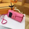 Designer shoulder bags womens Pencil Cat Box Fashion Lanvin handbags Crocdile leather cross body purse278q