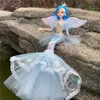 Куклы 45 см1771 Очаровательная кукла принцессы-русалки Идеальный подарок на день рождения для девочек Детская игрушка для ролевых игр 231011