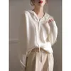 Damestruien Koreaanse stijl beige gebreide trui met capuchon Dames Harajuku Chic Fashion Basic Jumper Casual top met lange mouwen Vrouwelijke lente