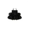 Vêtements pour chiens Robe en dentelle Vêtements pour animaux de compagnie Princesse Jupe Chiens Vêtements Chat Petit Vendu Mignon Mince Été Noir Mode Fille Yorkshire Accessoires