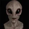 Kostymtillbehör Halloween Alien Mask Scary Horrible Horror Alien Ersoft Mask Mask Py Party Decoration Funny Cosplay Prop Masks Newl231011