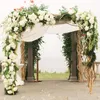 Fiori decorativi 10 pezzi di ortensie artificiali teste viola in seta per centrotavola di nozze bouquet decorazioni floreali fai da te decorazioni per la casa