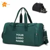 Duffel Bags HighCapacity Sports Fitness Bag Fashion One Shoulder Cross Body Travel Customized Luggage Personalized Pattern 231011