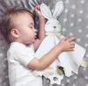 Montessori Cuddly For Babies Comporter Toy Bunny Toy Plush Fylld plysch Toy Sleeping Toy Betyg Handduk Baby Toys 0 12 månader