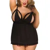 Vêtements de nuit pour femmes Femmes Sexy Sous-vêtements Robe Mode Dentelle Lingerie Racée avec caleçon