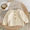 Cardigan Toddler Baby Birls Girls Conted Clrotted For Spring Autumn Oneck Oneck Kids Costwear Sweater Coat 231010