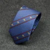 Новый стиль 2023, модный бренд, мужские галстуки, 100% шелковый жаккардовый классический тканый галстук ручной работы для мужчин, свадебный повседневный и деловой галстук LL