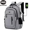 Sacos ao ar livre Mochila de carregamento USB para homens Grande capacidade multi camadas Split Lazer Moda Outdoor Travel Sports Business School Bags 231011