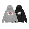 İnsan Yapımı Marka Tasarımcısı 2023 Tasarımcı Erkek Hoodie Pullover Sweatshirtler Gevşek Uzun Kollu Bear Duck Sevimli Hayvan Mektubu Baskı Pamuklu Kapşonlu Büyük Boy S-XL 4410