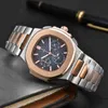 мужские часы высокого качества Pateks nautilus 5740 наручные часы роскошный бутик со стальным ремешком дизайнерские часы для женщин Оптовая продажа КВАРЦЕВЫХ бриллиантов